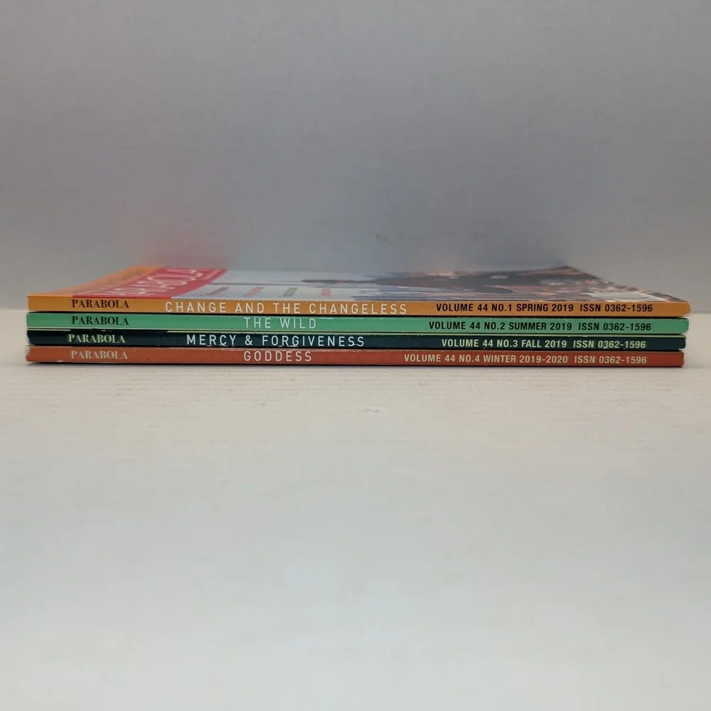 Lot Of 4 Parabola Magazine Spring Summer Fall Winter‎ 2019 Vol 44 No 1-4